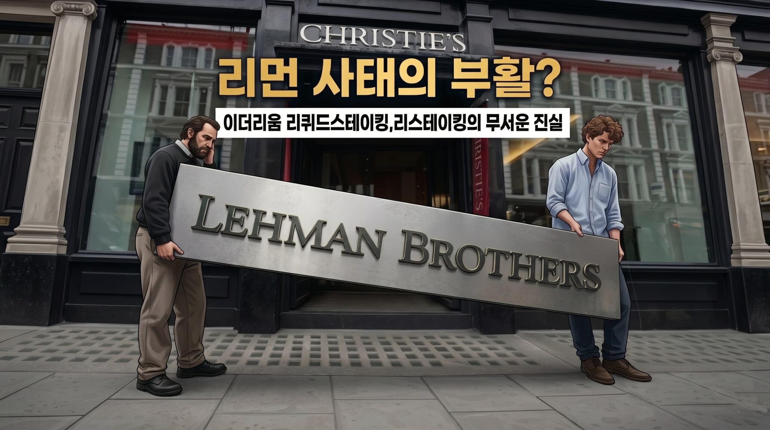 가짜 스테이킹 2008년 금융위기