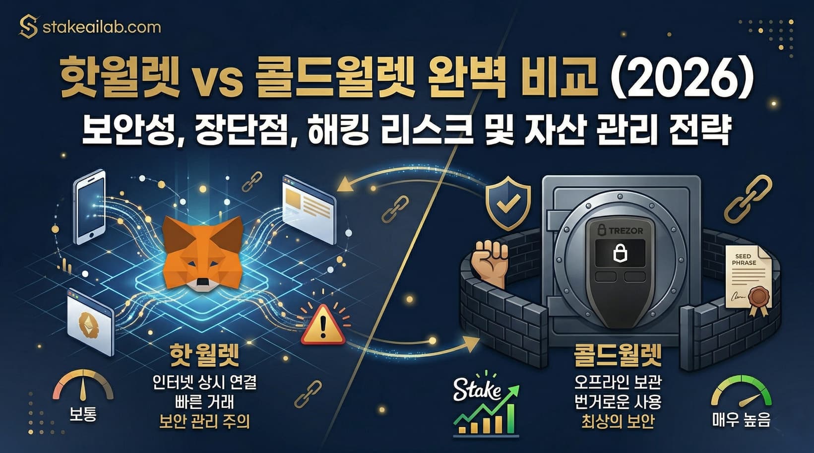 핫월렛 콜드월렛 비교