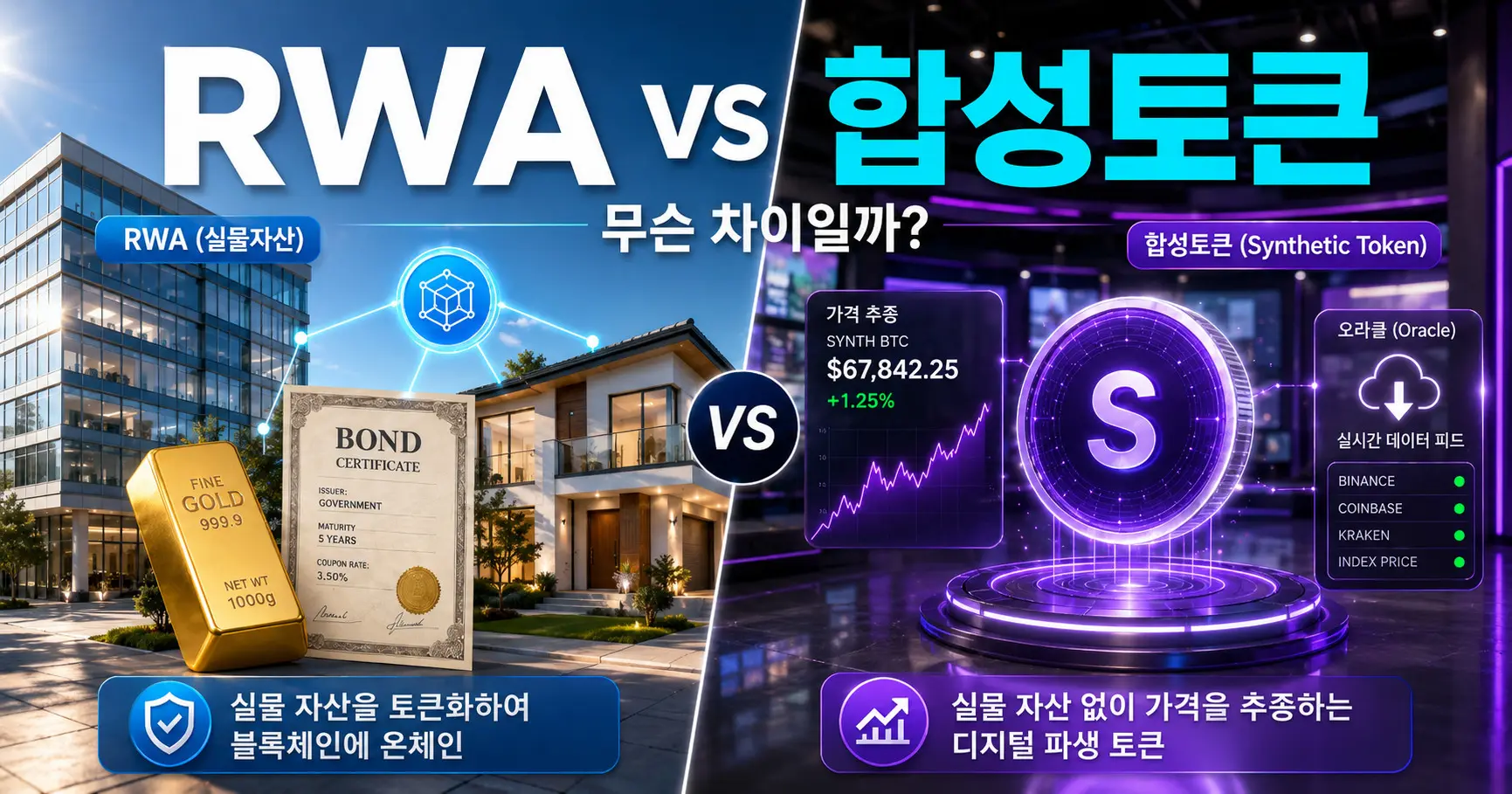 RWA 합성 토큰 차이