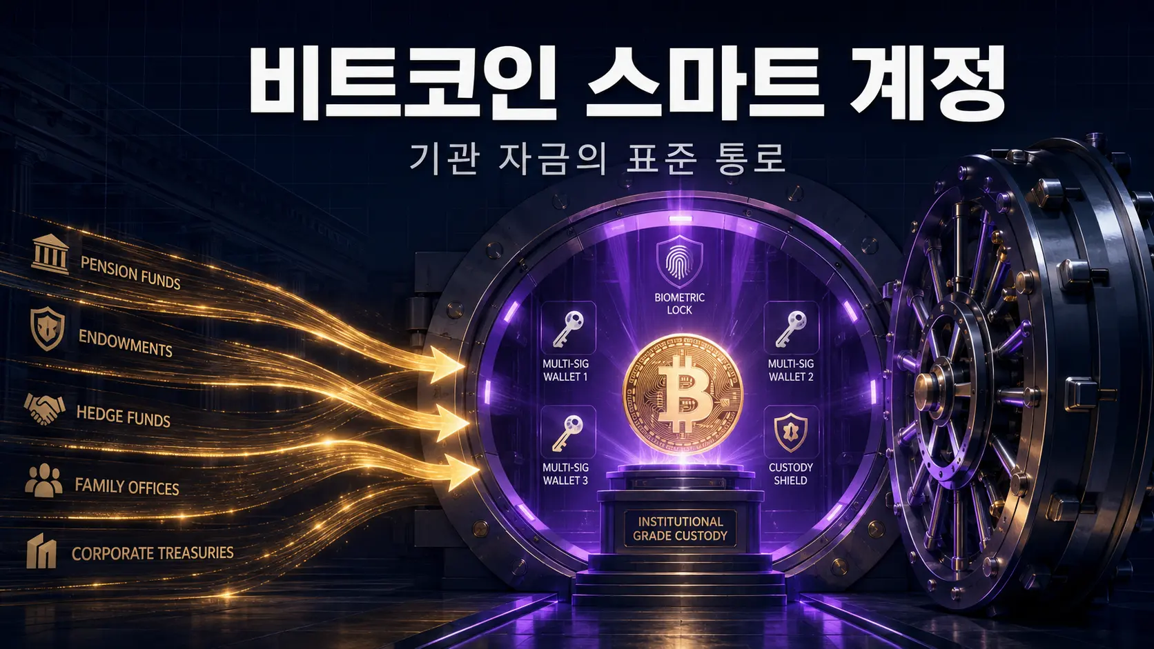 롬바르드 비트코인 스마트 계정 기관급 수탁 인프라 구조