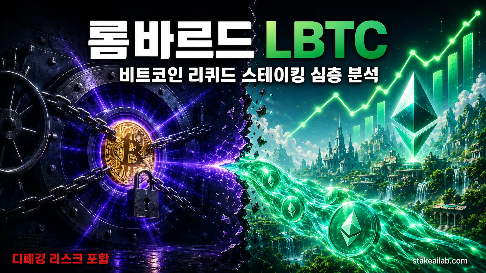 비트코인 리퀴드 스테이킹 롬바르드 LBTC 2대 위험 분석 썸네일